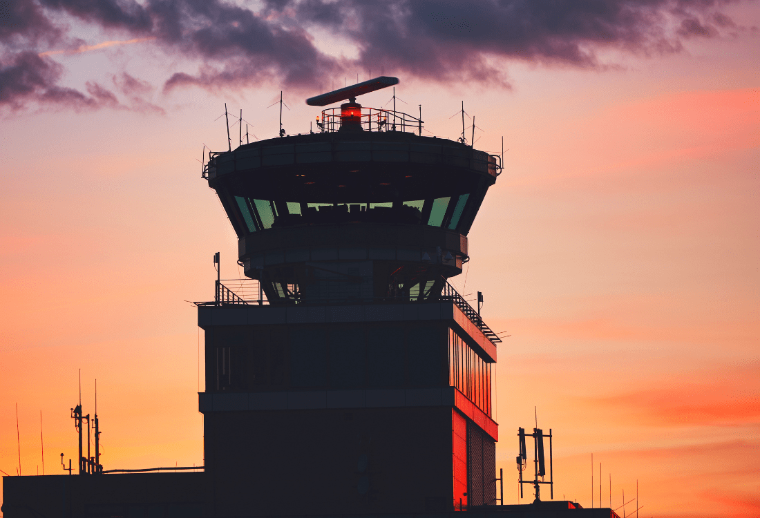 An ATC tower using AMHS to communicate with other AMHS and AFTN communication centres and stations around the world.