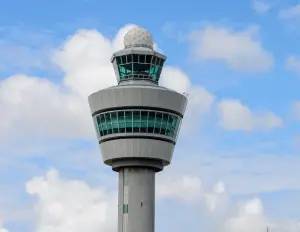 An ATC tower able to run an airport thanks to using customisable ATC software.